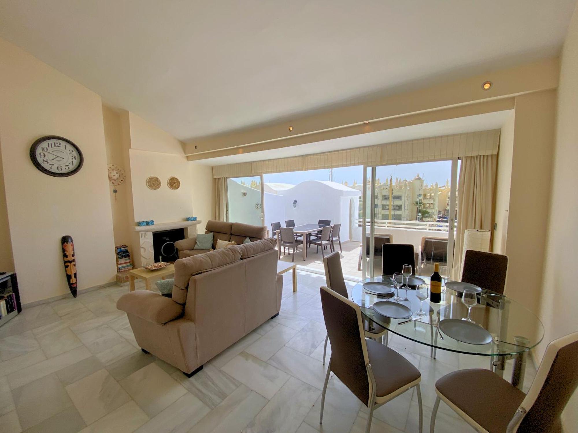 Harbour Penthouse With Big Terrace And Sea View Lejlighed Benalmádena