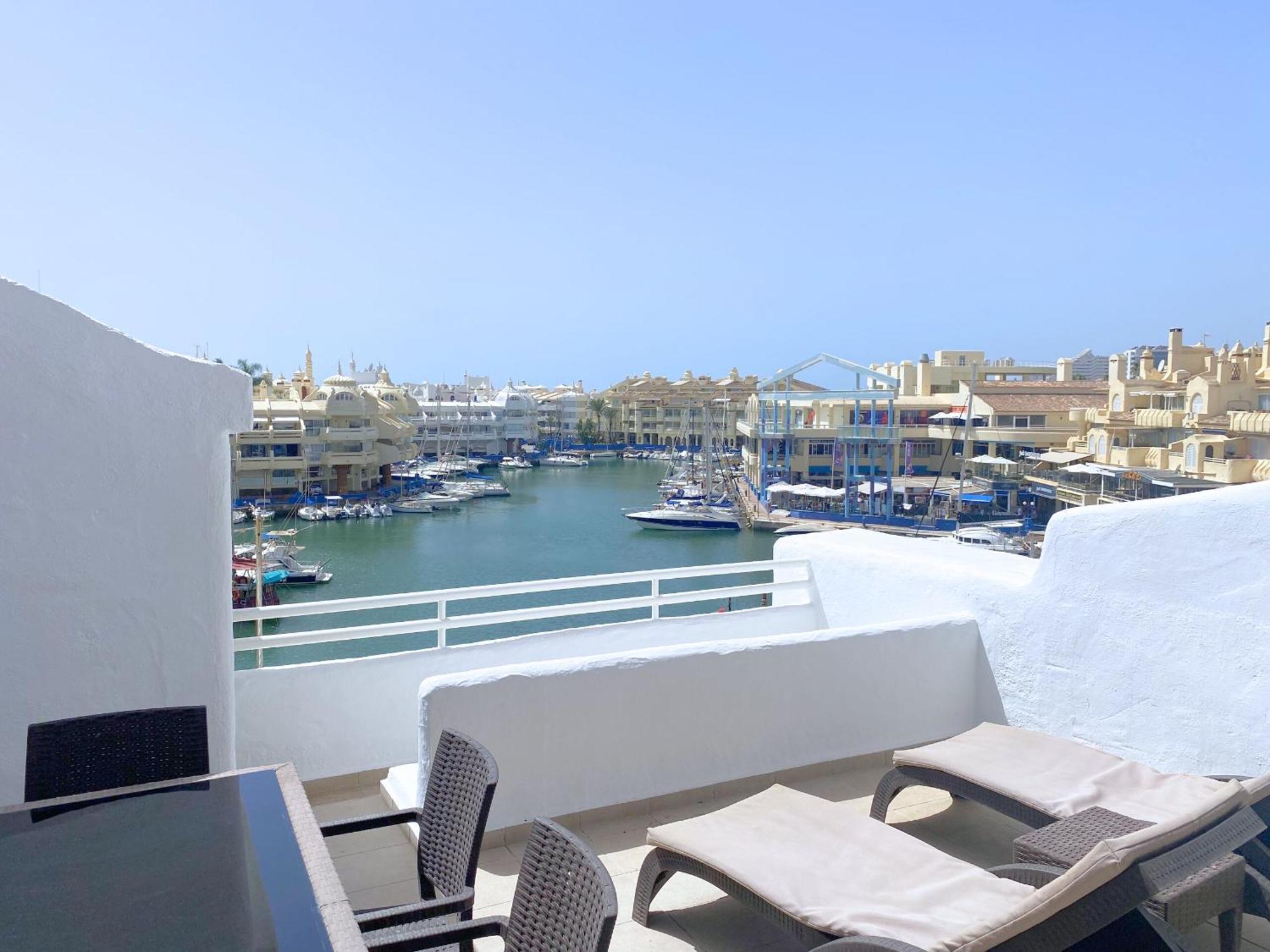 Harbour Penthouse With Big Terrace And Sea View * Benalmádena